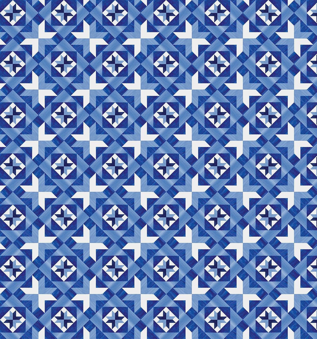 Faith, Family, Freedom - Patriotic Geo Blue 14832-54