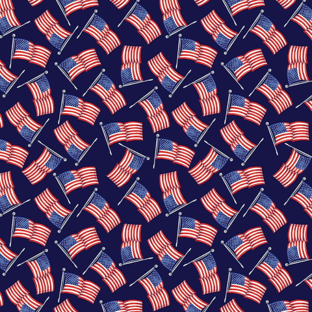 Faith, Family, Freedom - USA Flags Navy 14828-57