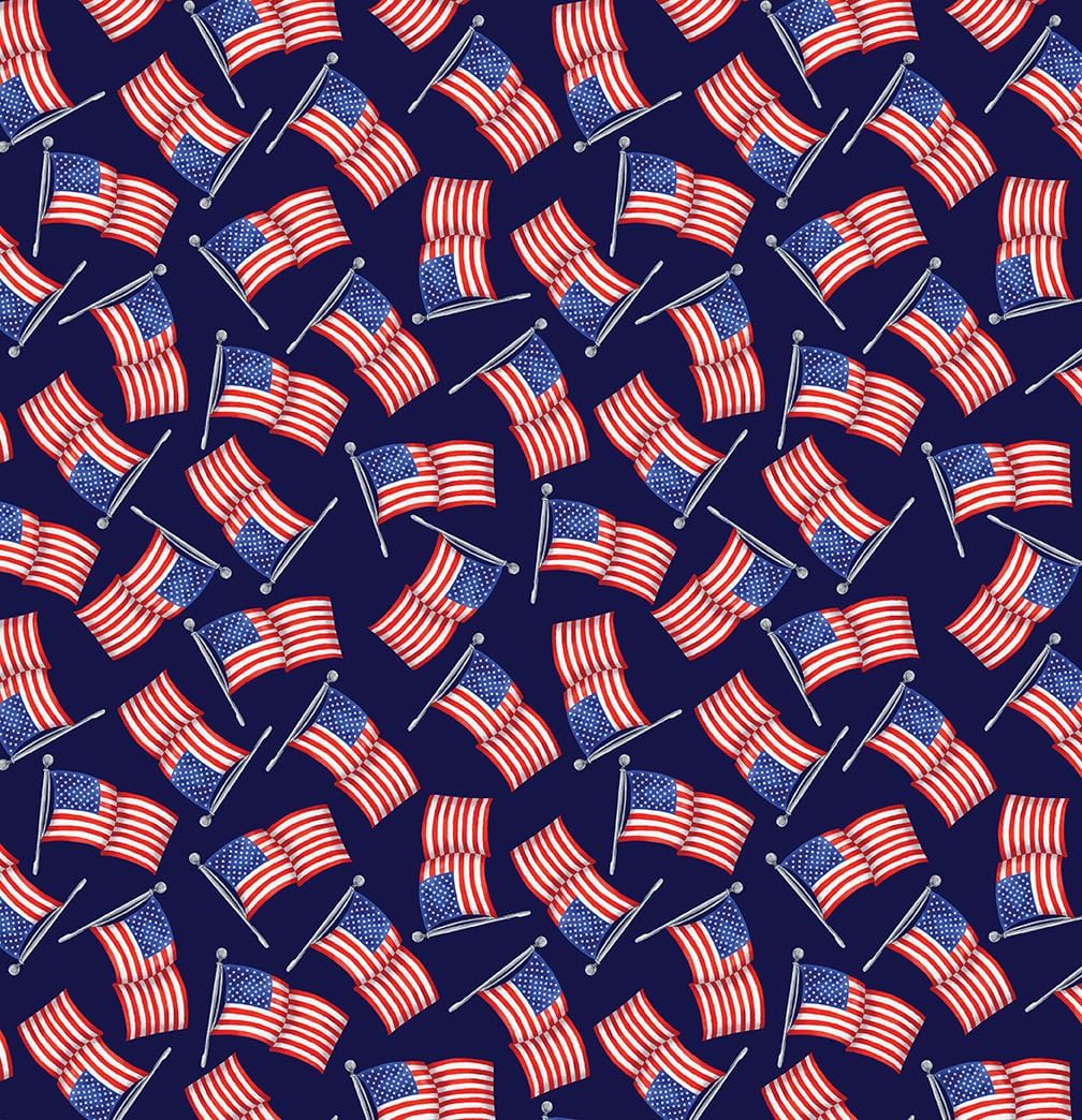 Faith, Family, Freedom - USA Flags Navy 14828-57