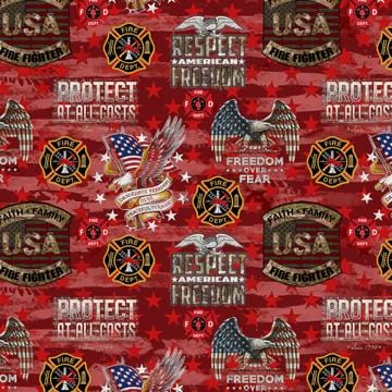 Firefighter - Firefighter Camo Flag 1338FF