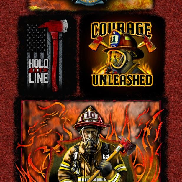 Firefighter - Firefighter Cotton Panel 1337FF
