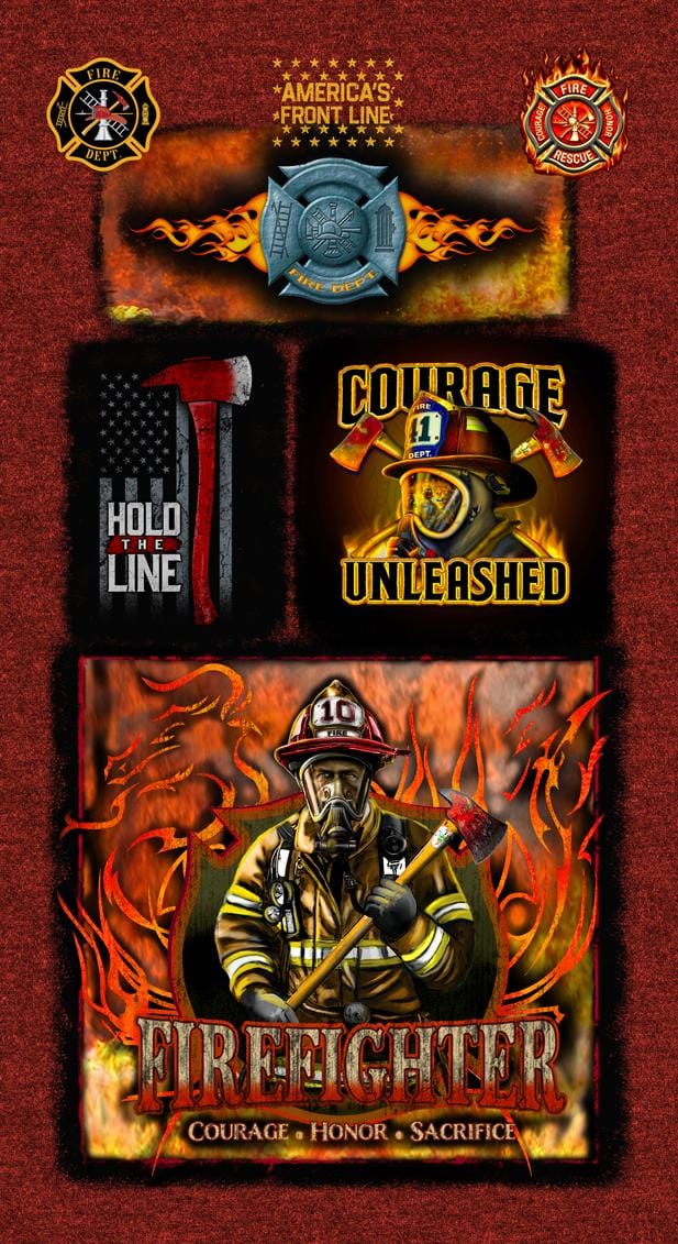 Firefighter - Firefighter Cotton Panel 1337FF
