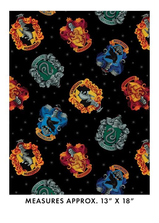 Harry Potter - Hogwarts Crests Black 15213-12