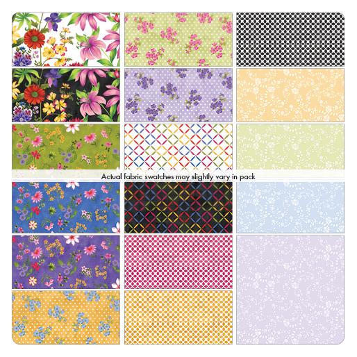 Inspired Blooms - Fat Quarter Box & Bundle FQINSPK