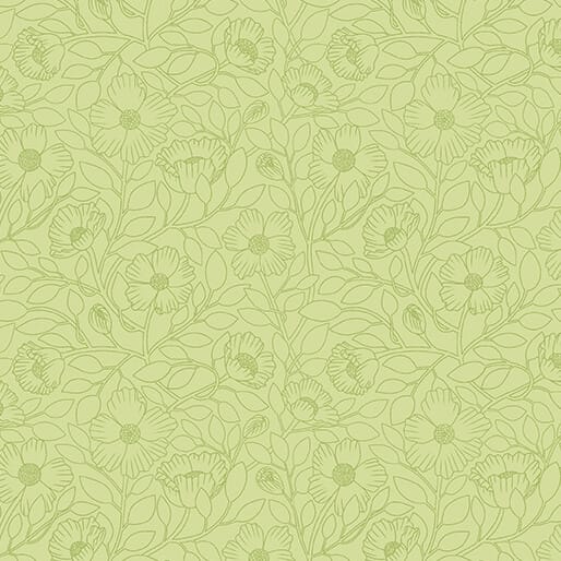 Lace Flower Light Green - Mirrors 16943-40