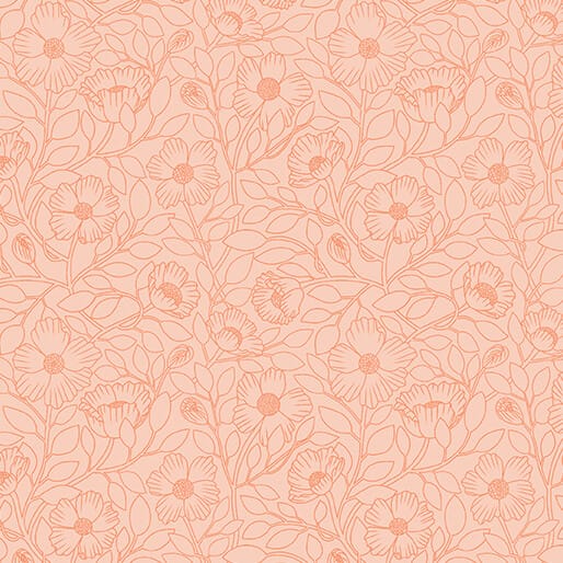 Lace Flower Light Melon - Mirrors 16943-37