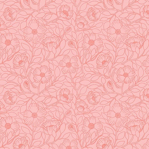 Lace Flower Light Pink - Mirrors 108" Wide 16943W-20