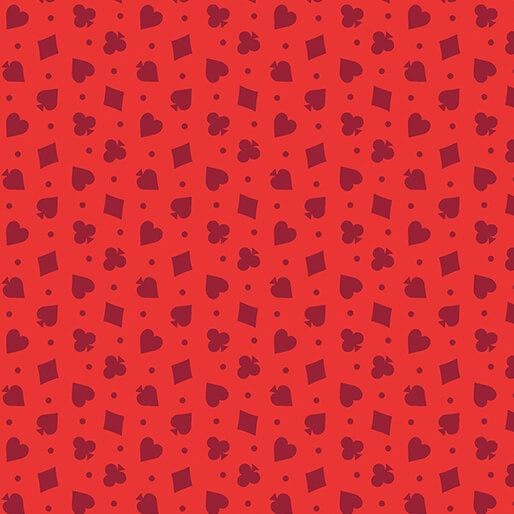 Let's Play - Card Suites Red 14818-10