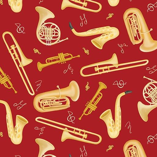 Making Music - Horn Section Red 14766-10