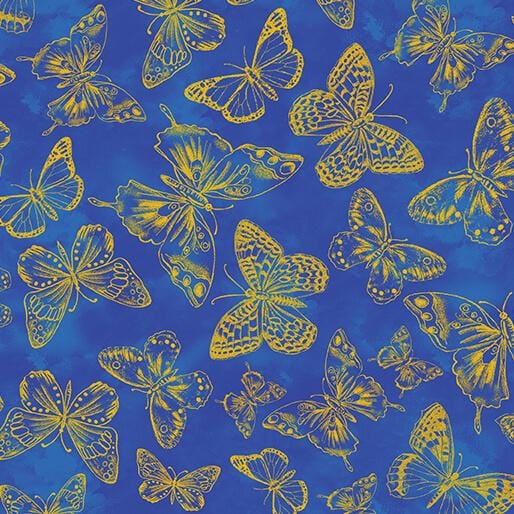 Metallic Impressions - Butterfly Impressions Cobalt 14062M-57