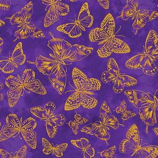 Metallic Impressions - Butterfly Impressions Purple 14062M-66