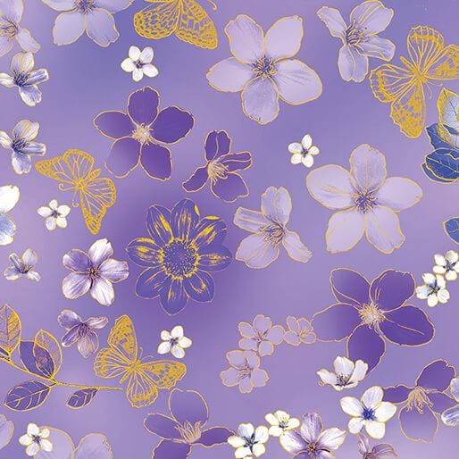 Metallic Impressions - Ethereal Field Violet 14063M-64