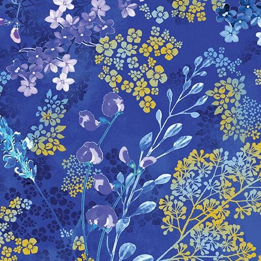Metallic Impressions - Metallis Sprigs Cobalt 14065M-57