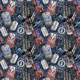 Military - Airforce DogTags 1254AF