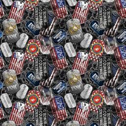 Military - Marines Dogtags 1254M