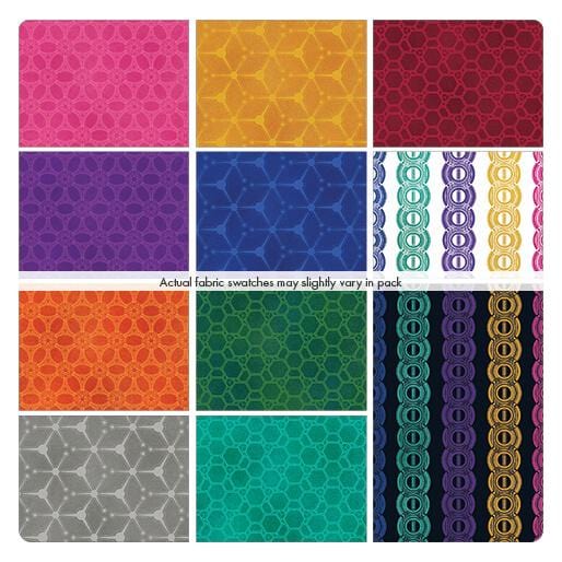 Newer Worlds - Fat Quarter Bundle, 11pc. FQNW2PK