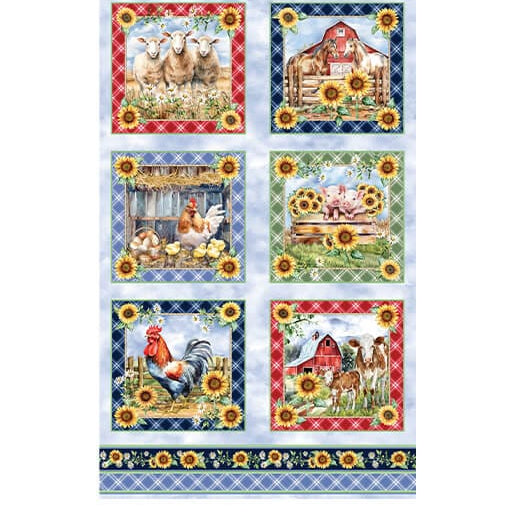 Panel Blue - Green Acres 15335-54