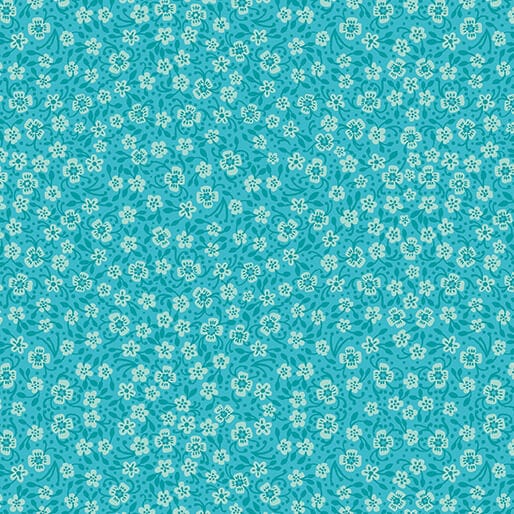 Petal Flower Turquoise  - Mirrors 16942-82