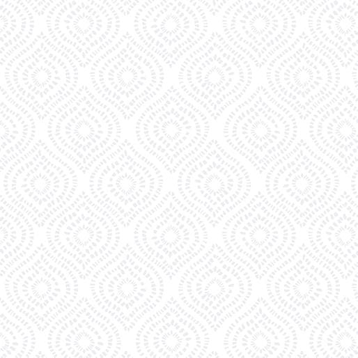 Rhapsody In White - Arabesque Geo White 14257-09