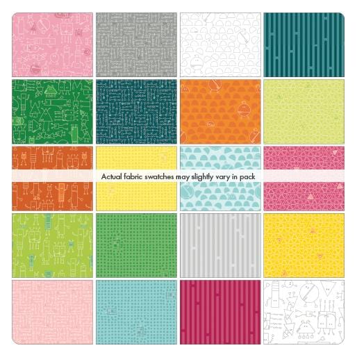 Robo Boogie - Fat Quarter Bundle FQROBPK