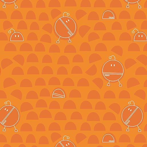 Robo Boogie - Round Tangerine 16202-37
