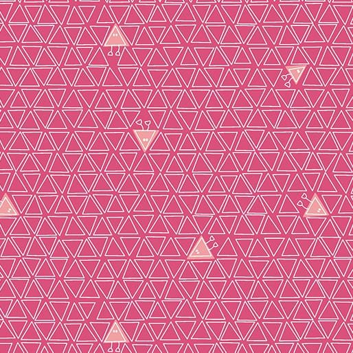 Robo Boogie - Triangles Medium Fuchsia 16204-22