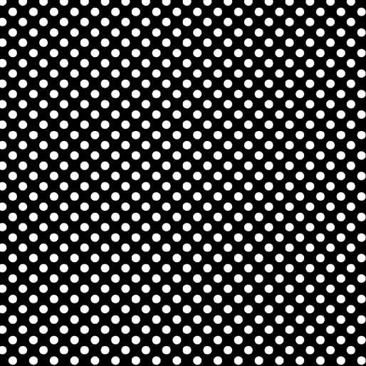 Safari Fun - Random Dots Black White 16016-92
