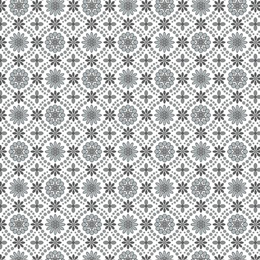 Spring Hill Farm - Wallpaper Madallion Grey 13250-13