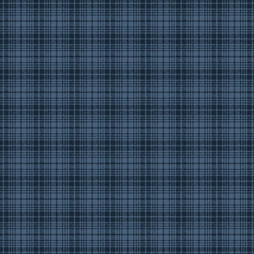 Tonal Plaid Navy - American Valor 16879-56