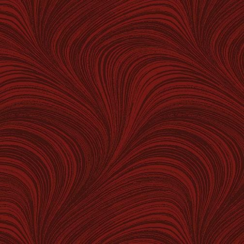 Wave Texture -  Dark Red 2966-19