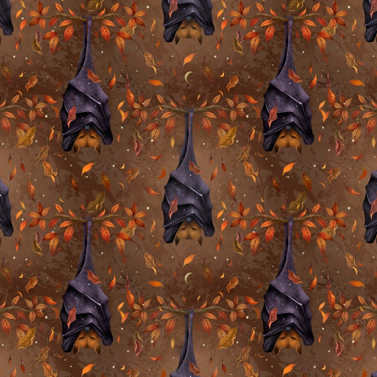Hangin Bat Brown - Harvest Haunt B-4805-35