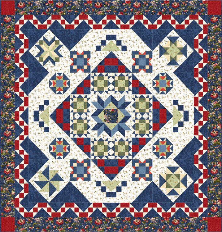 Bom Pattern - Belle Blooms #229 BELLEBLOOMS229