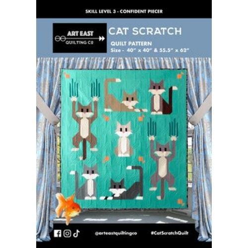 Art East Quilting Co - Cat Scratch Quilt Pattern AECS0323