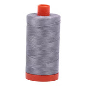 Aurifil Cotton Mako 50wt 1300m - Large Spool in Gray 2605 8057252099810