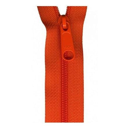 By Annie - Handbag Zippers 24inch- Pumpkin ZIP24-287