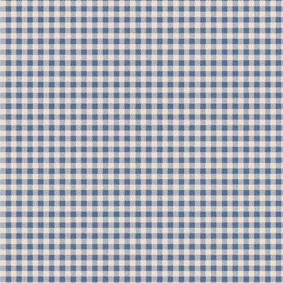 Creating Memories -  Gingham Blue Woven TIL160073