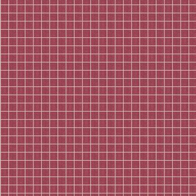 Creating Memories - Plaid Burgundy Woven TIL160086