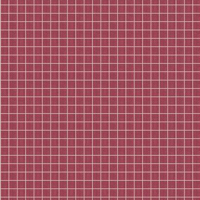 Creating Memories - Plaid Burgundy Woven TIL160086