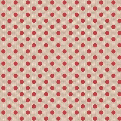 Creating Memories - Polkadot Red Woven TIL160085