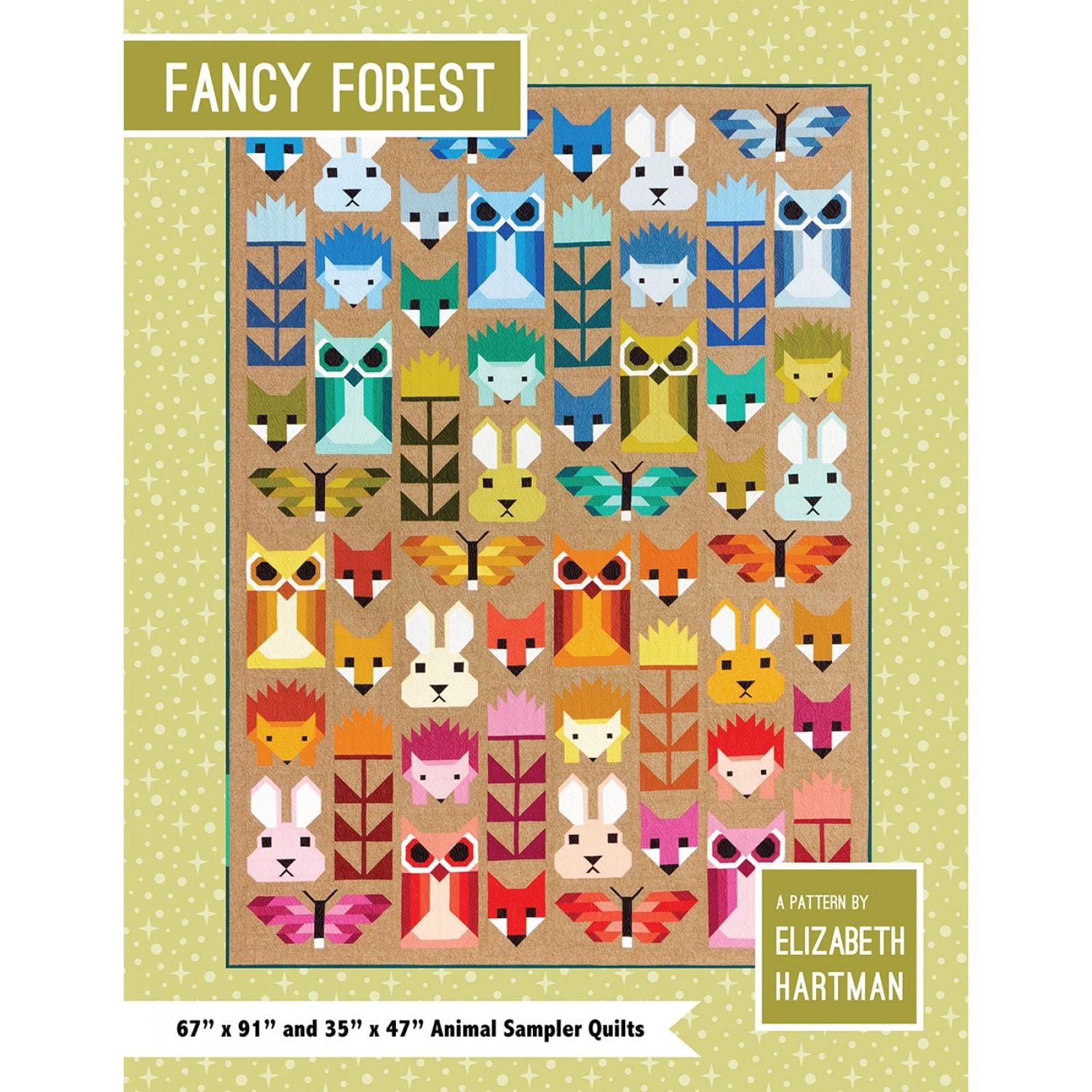 Fancy Forest Quilt Pattern 712096278293