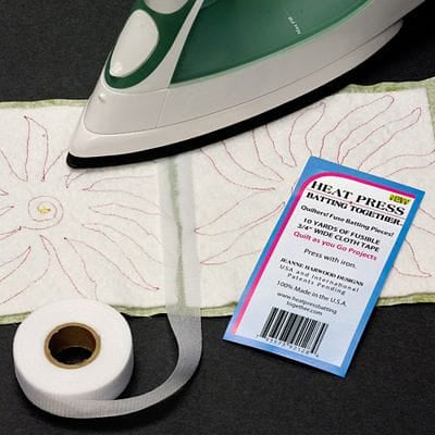 Heat Press Batting Together 3/4 in x 10 yd White HPBT34