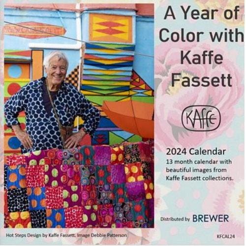 Kaffe Fassett - A Year of Color Calendar-2024 KFCAL24