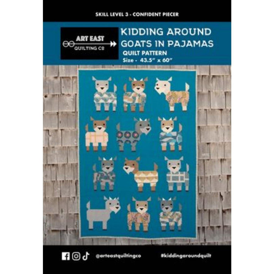 Kidding Around - Goats in Pajamas Quilt Pattern AEQCKA0119