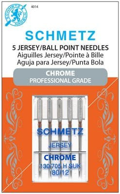 Schmetz Chrome Ball Point 80/12 S-4014