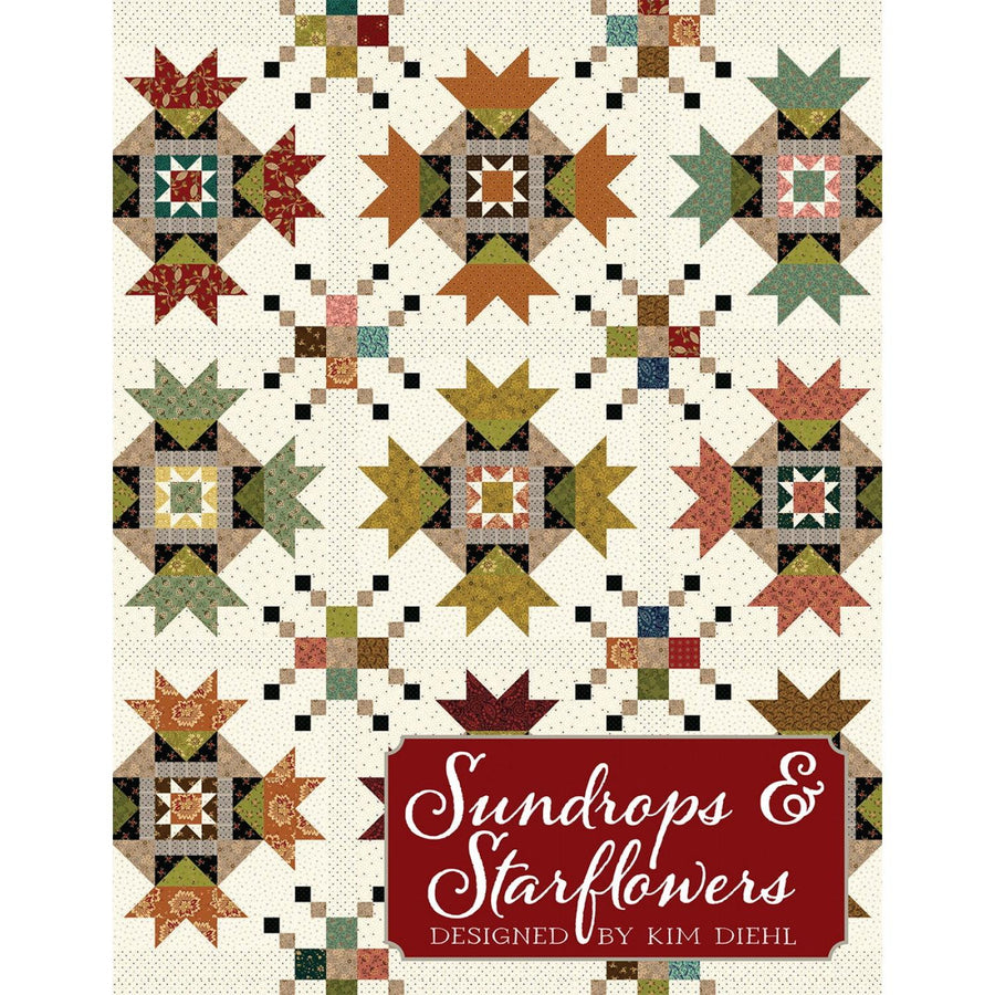 Sundrops & Starflowers Quilt Pattern ISE278