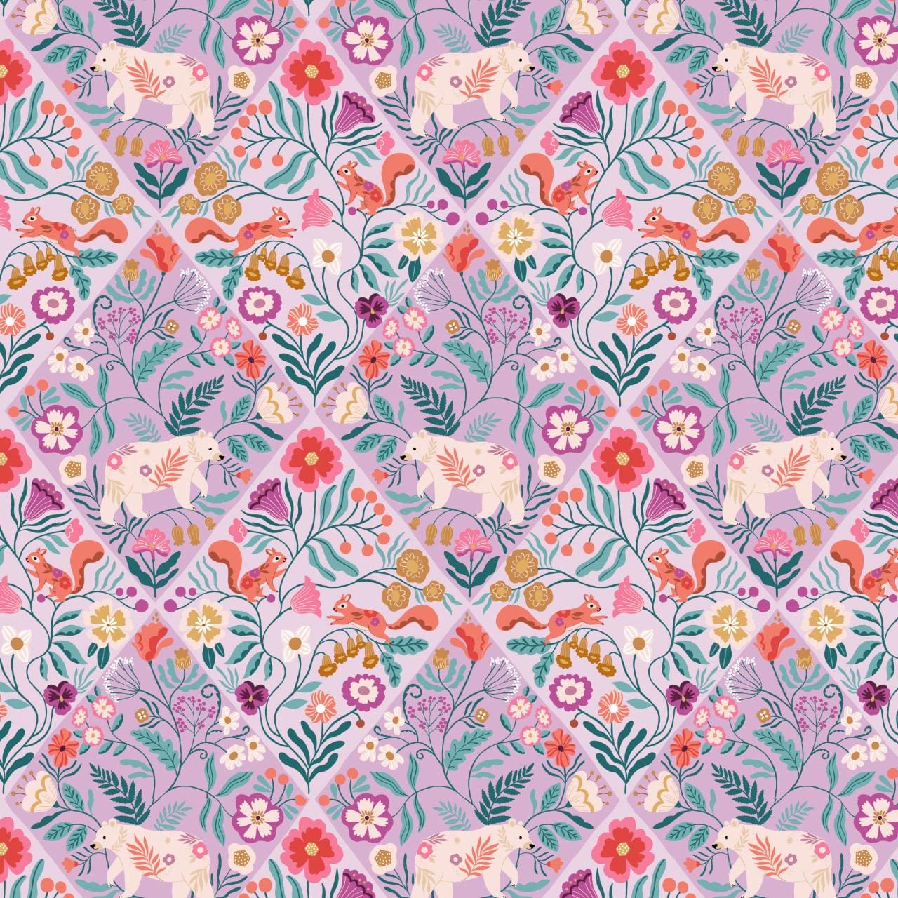Wild Folk - Lilac Diamonds DAWFLK2538