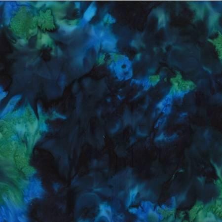 Bali Mottles Batik - Deep Blue 1384H-682