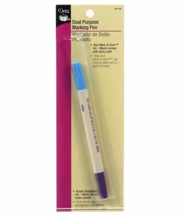 Blue & Purple Dual Purpose  Marking Pen 673-60