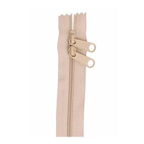 By Annie - 30inch Handbag Zipper - Natural ZIP30-130