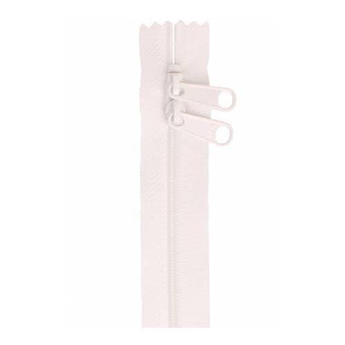 By Annie - 30inch Handbag Zipper - White ZIP30-100